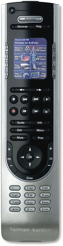 TC 30 - Black - Programmable/Learning Activity-Based System Remote Control - Hero